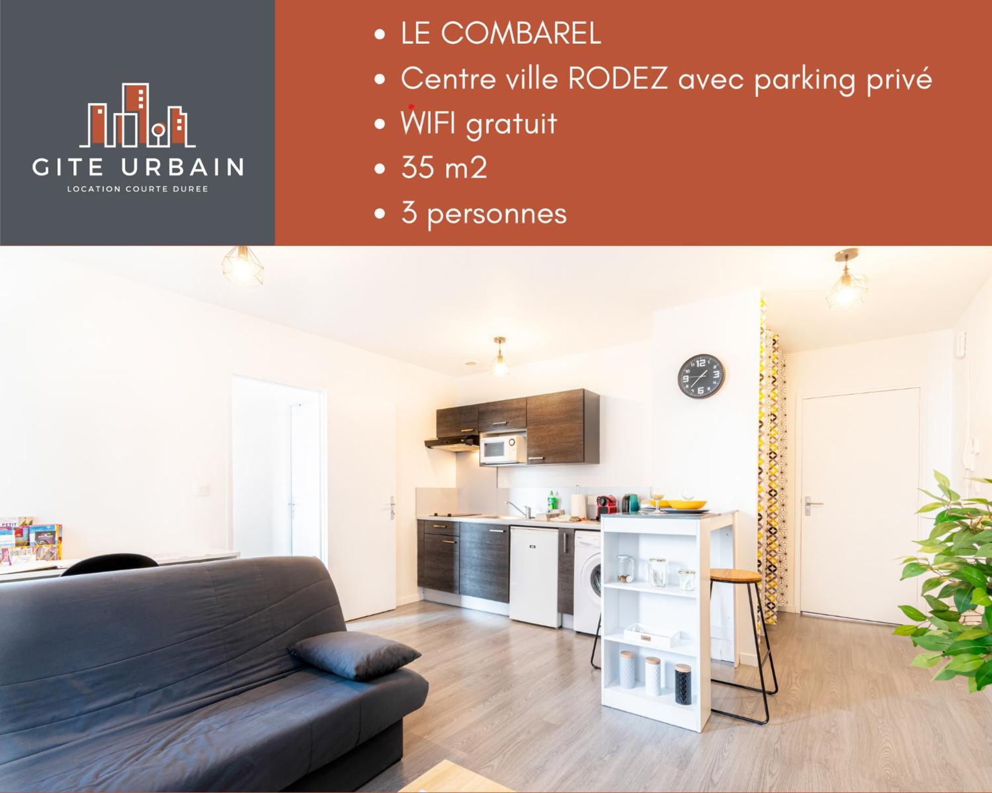 Apartamento Le Combarel Rodez Exterior foto
